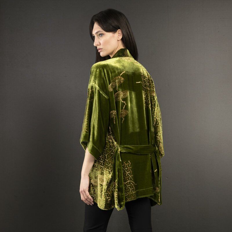 Fortuny Isabel | Printed velvet Kimono Coat