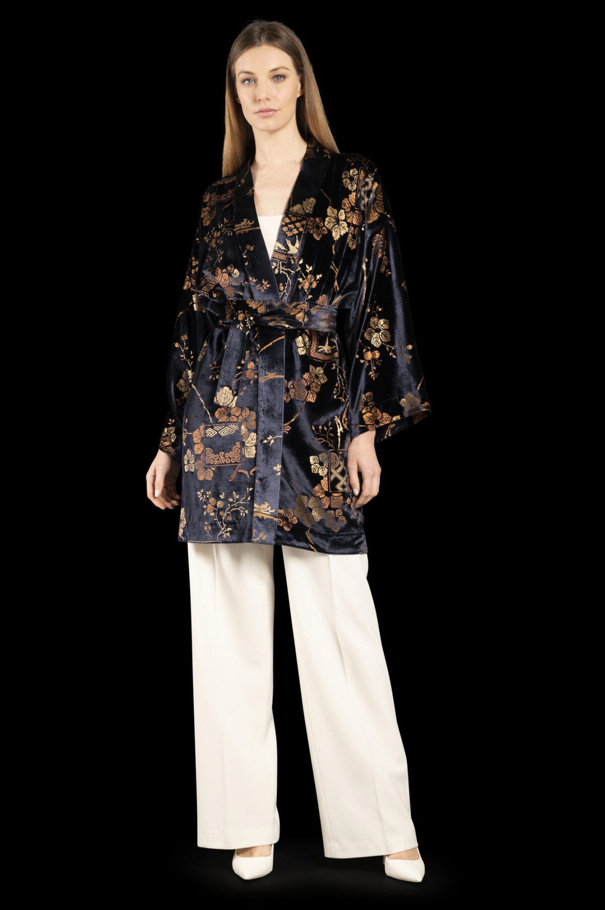 Isabel | Coat Fortuny - Kimono