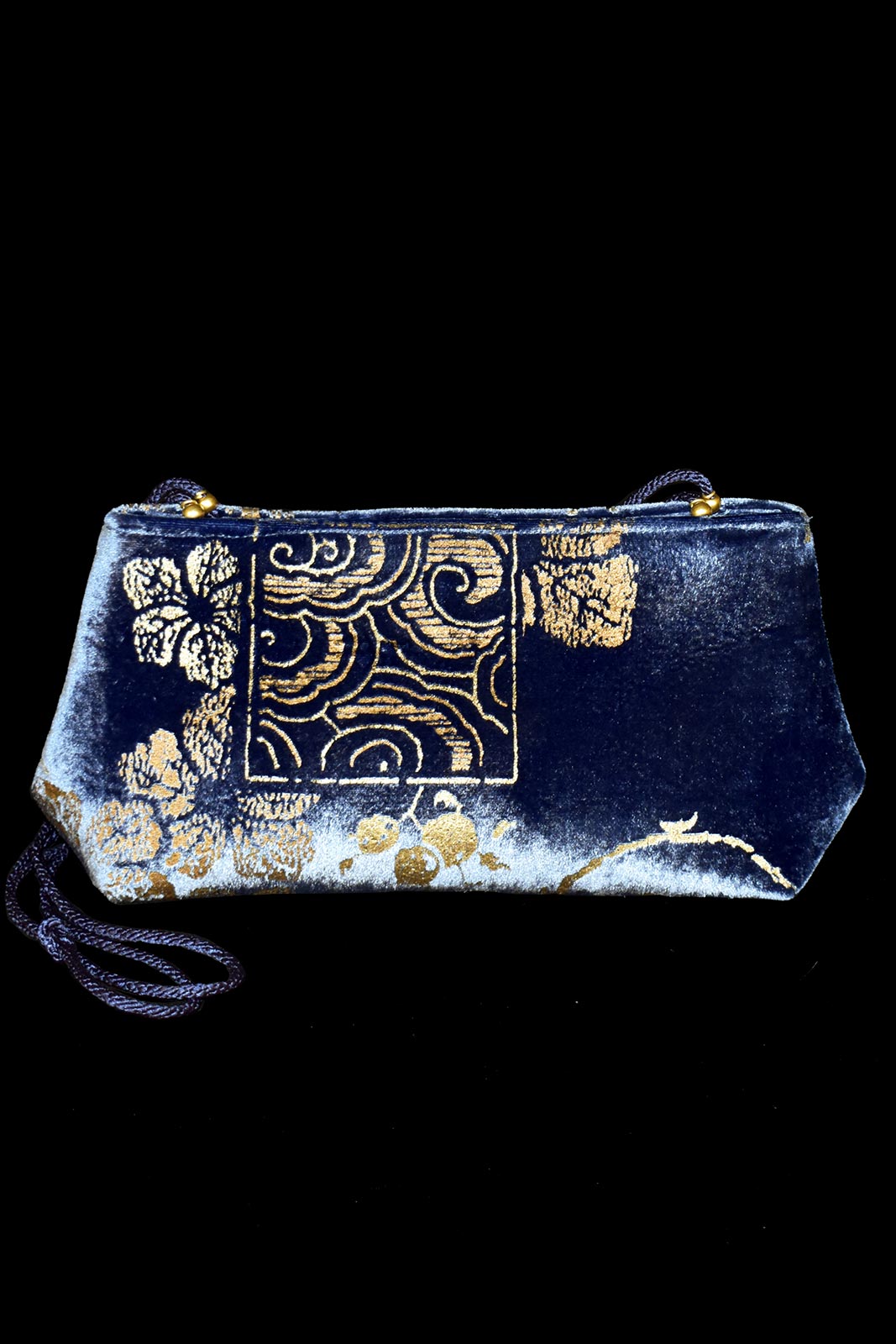 Baguette, Pochette velvet bag