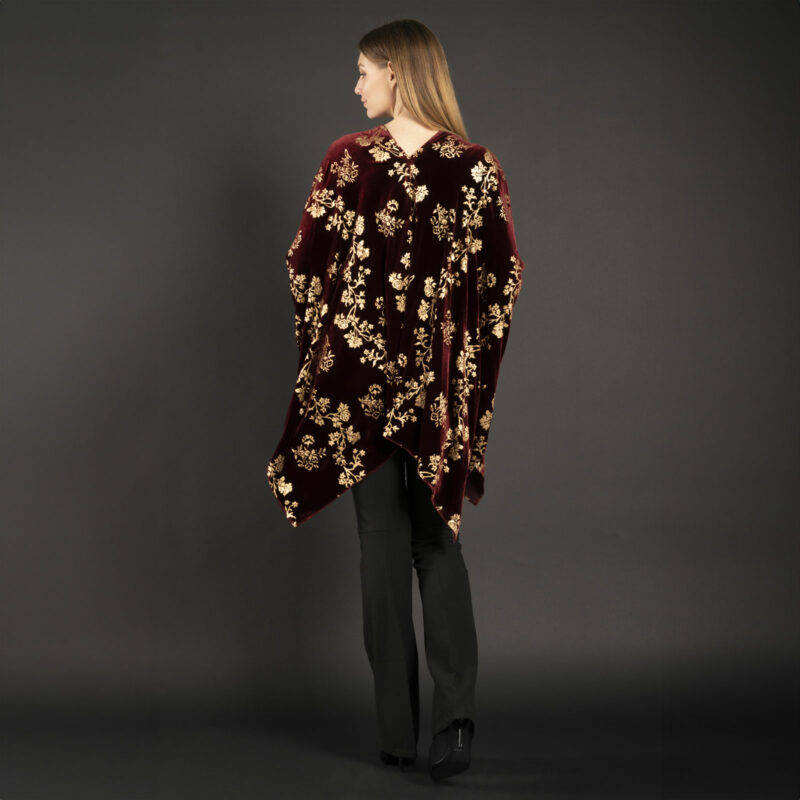 Fortuny Isabel | Printed velvet Kimono Coat