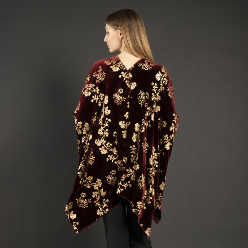 Fortuny Isabel | Printed velvet Kimono Coat