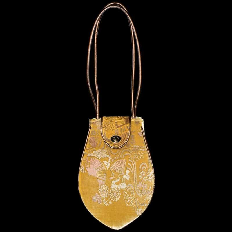 Fortuny Moretta velvet handbag