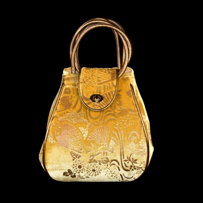 Fortuny Moretta velvet handbag